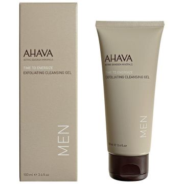 Gel exfoliant de curatare Ahava Men, 100 ml (Gramaj: 100 ml, Concentratie: Gel de curatare)