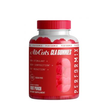 Jeleuri CLA cu aroma de punch de fructe, 60 jeleuri, Performix