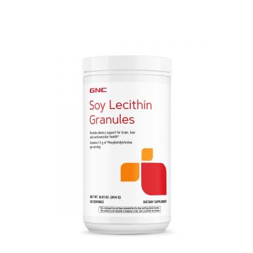 Lecitina din soia granule, 454g, GNC