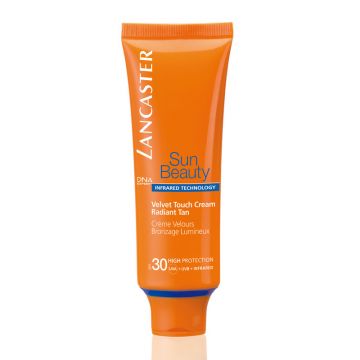 Lotiune pentru fata Lancaster Sun Beauty Velvet Touch Face Cream SPF 30, 50 ml (Concentratie: Crema, Gramaj: 50 ml)