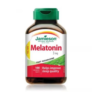 Melatonina 3mg 100 tablete sublinguale Jamieson