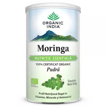 Moringa pulbere Bio 100g Organic India