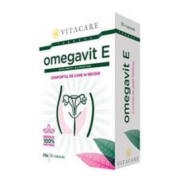 Omegavit E Vitacare 30 capsule (Concentratie: 500 mg)