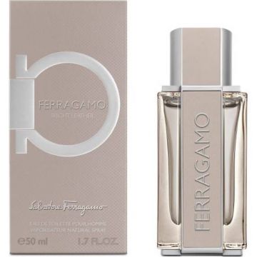 Salvatore Ferragamo Bright Leather, Apa de Toaleta Barbati (Concentratie: Apa de Toaleta, Gramaj: 50 ml)