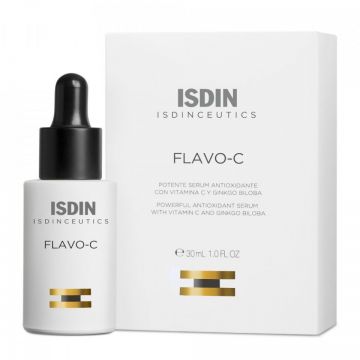 Ser puternic antioxidant Isdin Flavo-C, 30 ml