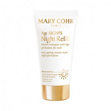 Serum masca Mary Cohr Age Signes Night Refill anti age, 50ml