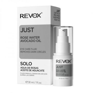 Serum pentru ochi Revox Just Rose Water Avocado Oil Eye Care Fluid (Concentratie: Serum, Gramaj: 30 ml)