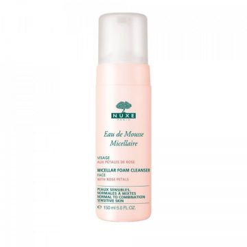 Spuma micelara pentru fata Nuxe Cleanser (Gramaj: 150 ml, Concentratie: Spuma de curatare)