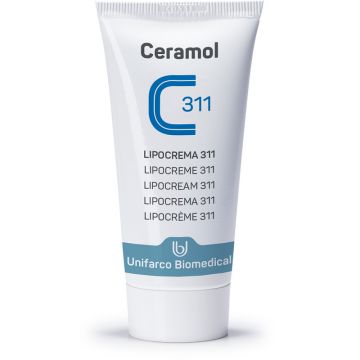 Tratament localizat eczema si dermatita atopica Ceramol Lipocream 311, 50 ml