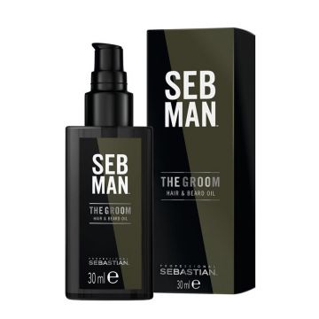 Ulei pentru par si barba Sebastian Professional SebMan The Groom (Gramaj: 30 ml, TIP PRODUS: Ulei)