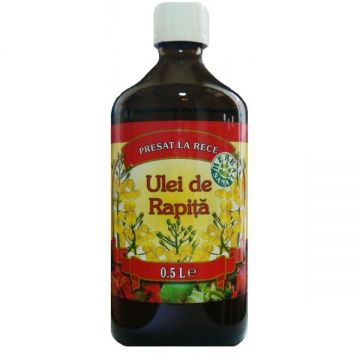 Ulei Rapita presat la rece Herbavit, 500 ml (Ambalaj: 500 ml)