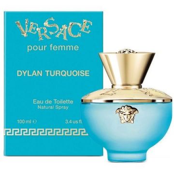 Versace Dylan Turquoise pour Femme (Concentratie: Apa de Toaleta, Gramaj: 100 ml)