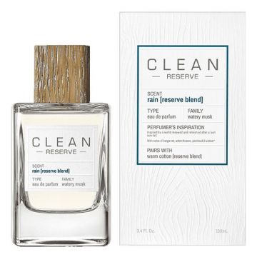 Clean Reserve Rain, Apa de Parfum, Unisex (Concentratie: Apa de Parfum, Gramaj: 100 ml)