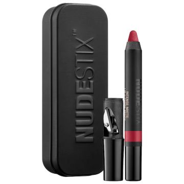 Creion pentru buze si obraji Nudestix Lips Intense Matte Lip + Cheek Pencil, 2,8 g (Gramaj: 2.8 g, CULOARE: Stiletto)