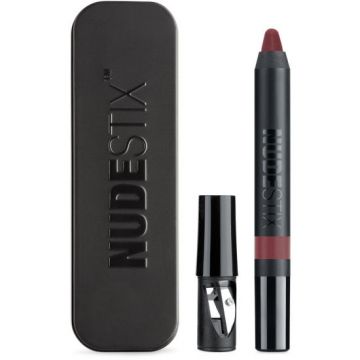 Creion pentru buze si obraji Nudestix Lips Intense Matte Lip + Cheek Pencil, 2,8 g (Gramaj: 2.8 g, CULOARE: Vintage)