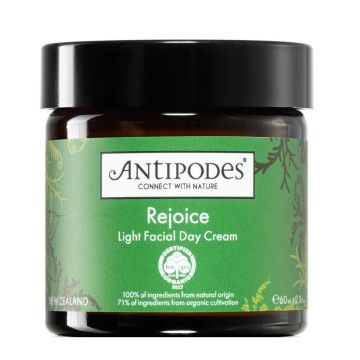Crema pentru fata Antipodes Rejoice Light Facial Day Cream, 60 ml (Concentratie: Crema, Gramaj: 60 ml)