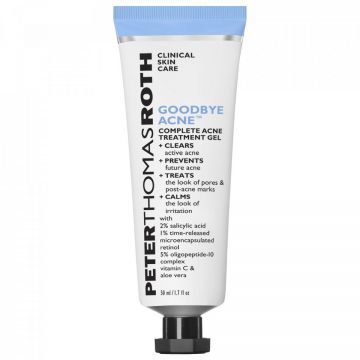 Crema pentru tratarea acneei Peter Thomas Roth Goodbye Acne Complete Acne Treatment Gel, 50 ml (Concentratie: Crema, Gramaj: 50 ml)