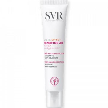 Crema SVR Sensifine AR Riche SPF50+ anti-roseata, 40 ml (Concentratie: Crema)