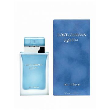 Dolce&Gabanna Light Blue Eau Intense, Apa de Parfum, Femei (Concentratie: Apa de Parfum, Gramaj: 50 ml)
