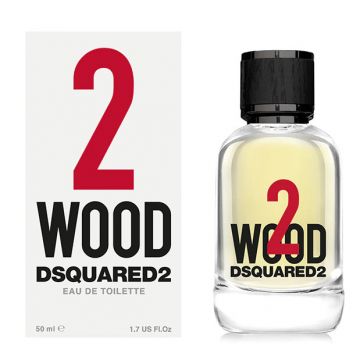 Dsquared2 2 Wood, Apa de Toaleta, Unisex (Concentratie: Apa de Toaleta, Gramaj: 50 ml)