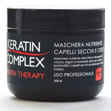 Masca nutritiva pentru par uscat si casant Retinol Complex, 500ml.