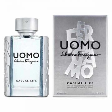 Salvatore Ferragamo Uomo, Apa de Toaleta, Barbati (Concentratie: Tester Apa de Toaleta, Gramaj: 100 ml)