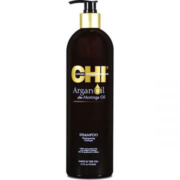 Şampon regenerant CHI Argan Oil Plus Moringa Oil, 355 ml (Concentratie: Sampon, Gramaj: 355 ml)