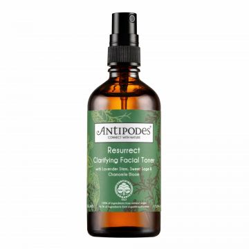 Toner facial Antipodes Resurrect Clarifying Facial Toner, 100ml  (Gramaj: 100 ml, Concentratie: Toner facial)