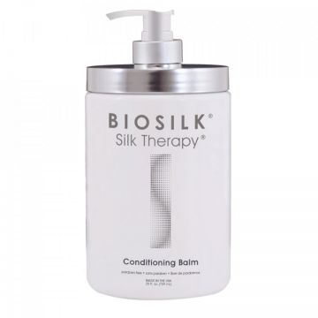 Tratament pentru par Biosilk Silk Therapy Balm, 739ml (Concentratie: Balsam, Gramaj: 739 ml)