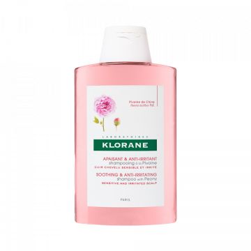 Șampon cu extract de bujor pentru scalp sensibil și iritat, Klorane (Concentratie: Sampon, Gramaj: 200 ml)
