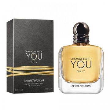 Armani Stronger With You Only, Apa de Toaleata, Barbati (Concentratie: Apa de Toaleta, Gramaj: 100 ml)