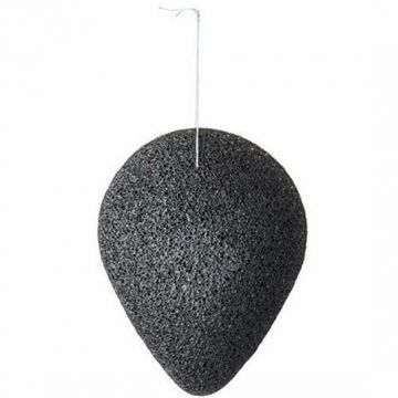 Burete pentru fata Purito Bamboo Charcoal Konjac, 1 bucata