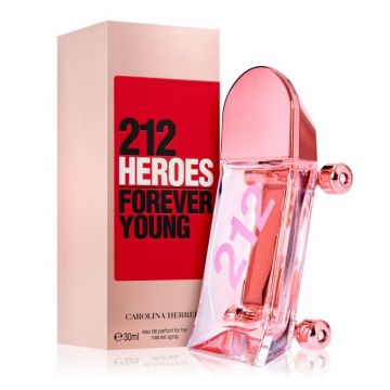 Carolina Herrera 212 Heroes Woman, Apa de Parfum (Concentratie: Apa de Parfum, Gramaj: 30 ml)