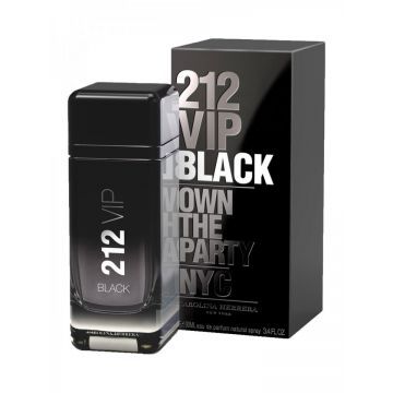 Carolina Herrera 212 VIP Black Men, Apa de parfum (Concentratie: Apa de Parfum, Gramaj: 200 ml)