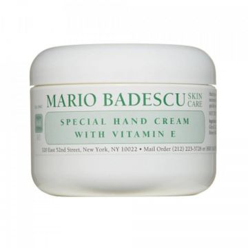Crema de maini Mario Badescu, Hand cream with vitamin E (Concentratie: Crema de maini, Gramaj: 113 g)