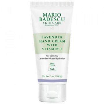 Crema de maini Mario Badescu Lavender Hand Cream with Vitamin E, 85g (Concentratie: Crema de maini, Gramaj: 85 g)