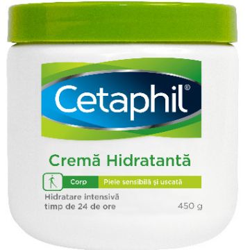 Crema hidratanta de corp Cetaphil Hidratare Intensa 450 g (Concentratie: Crema de corp, Gramaj: 450 g)