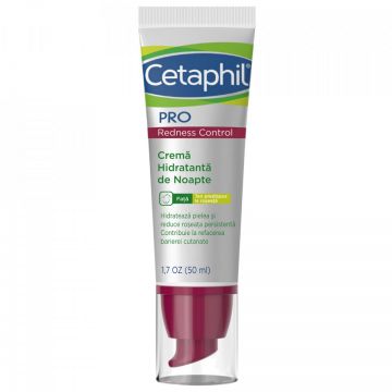Crema hidratanta de noapte Cetaphil PRO Redness Control (Concentratie: Crema, Gramaj: 50 ml)