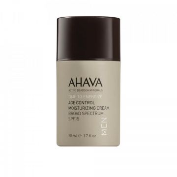 Crema hidratanta pentru barbati Ahava Men Age Control , SPF15, 50 ml (Concentratie: Crema, Gramaj: 50 ml)