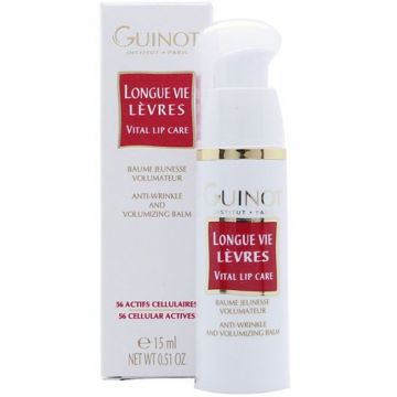 Crema pentru Buze Guinot Longue Vie Levres Vital Lip Care, 15ml (Concentratie: Balsam de buze, Gramaj: 15 ml)