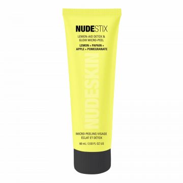 Exfoliant Pentru Fata, Nudestix Lemon-Aid Detox & Glow Micro-Peel, 60 ml (Concentratie: Exfoliant, Gramaj: 60 ml)