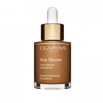 Fond de ten Clarins Skin Illusion Spf15, 30 ml (Gramaj: 30 ml, Nuanta fond de ten: 112 Amber)