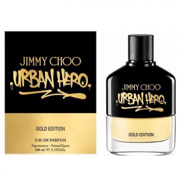 Jimmy Choo Urban Hero Gold Edition, Apa de parfum, Barbati (Concentratie: Apa de Parfum, Gramaj: 100 ml)