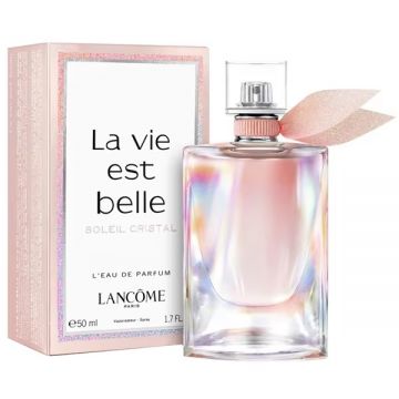La Vie Est Belle L'Eau de Parfum Soleil Cristal, Femei, Apa de Parfum (Concentratie: Apa de Parfum, Gramaj: 50 ml)