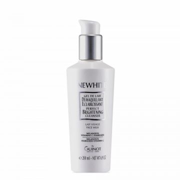 Lapte demachiant Guinot Newhite Perfect Brightening Cleanser Color Lightening, 200 ml (Concentratie: Demachiant ochi, Gramaj: 200 ml)