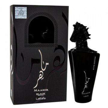 Lattafa Maahir Black Edition Apa de Parfum, Unisex, 100ml (Concentratie: Apa de Parfum, Gramaj: 100 ml)