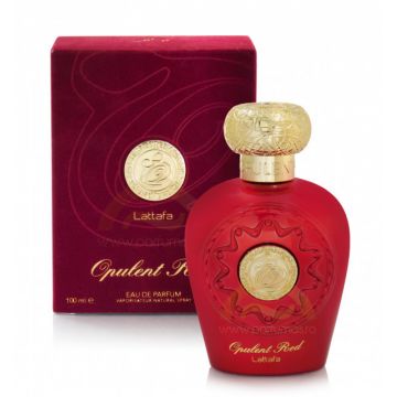 Lattafa OPULENT RED, Apa de Parfum, Femei, 100 ml (Concentratie: Apa de Parfum, Gramaj: 100 ml)