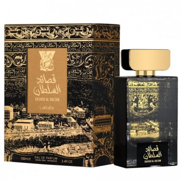 Lattafa Qasaed Al Sultan, Apa de Parfum, Unisex (Concentratie: Apa de Parfum, Gramaj: 100 ml)