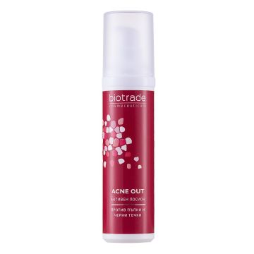 Lotiune activa pentru ten acneic Biotrade Acne Out, 60 ml