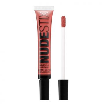 Ruj de Buze Nudestix, Magnetic Lip Plush Paint, 10 ml (Gramaj: 10 ml, Concentratie: Ruj, Nuanta Ruj: Hot Paprika)